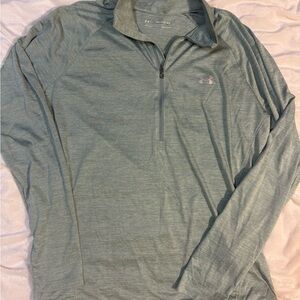 Under Armour Sage Green Quarter Zip Pullover